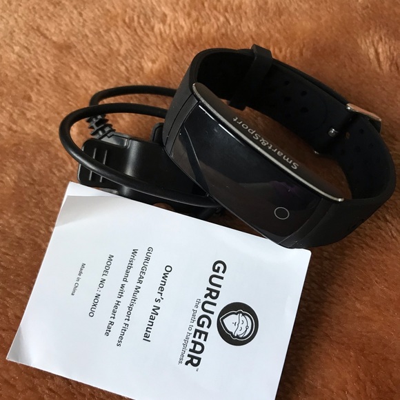gurugear multisport fitness wristband with heart rate